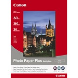Canon 1686B026 papel fotográfico A3 Semi-brillo Semi-brillo, 260 g/m², Inyección de tinta, A3, 29.7x42 cm, 20 hojas, Minorista