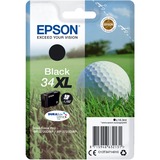 Epson Golf ball Tinta negra 34XL DURABrite Ultra Pelota de golf Alto rendimiento (XL), Negro, Tinta a base de pigmentos, 16,3 ml, 1 pieza(s), 1100 páginas