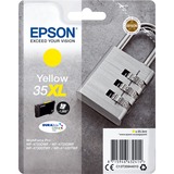 Epson Padlock Tinta amarilla 35XL DURABrite Ultra Candado Alto rendimiento (XL), Amarillo, Tinta a base de pigmentos, 20,3 ml, 1 pieza(s), 1900 páginas