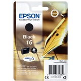 Epson Pen and crossword Singlepack Black 16 DURABrite Ultra Ink, Tinta Rendimiento estándar, Negro, Tinta a base de pigmentos, 5,4 ml, 1 pieza(s), 175 páginas