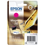 Epson Pen and crossword Singlepack Magenta 16 DURABrite Ultra Ink, Tinta Rendimiento estándar, Magenta, Tinta a base de pigmentos, 3,1 ml, 1 pieza(s), 165 páginas