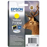 Epson Stag Tinta amarilla T1304 DURABrite Ultra Ciervo Alto rendimiento (XL), Amarillo, Tinta a base de pigmentos, 10,1 ml, 1 pieza(s), 1005 páginas