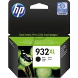 HP Cartucho de tinta original 932XL de alta capacidad negro Alto rendimiento (XL), Tinta a base de pigmentos, 22,5 ml, 1000 páginas, 1 pieza(s), Minorista