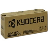 Kyocera TK-1150 cartucho de tóner 1 pieza(s) Original Negro 3000 páginas, Negro, 1 pieza(s)