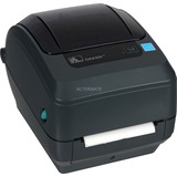 Zebra GX430t impresora de etiquetas Transferencia térmica 300 x 300 DPI 102 mm/s Alámbrico, Rotulador antracita/Negro, Transferencia térmica, 300 x 300 DPI, 102 mm/s, Alámbrico, Gris