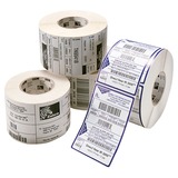 Zebra Z-Ultimate 3000T Plata Permanent Adhesive, Etiqueta plateado, Plata, Permanent Adhesive, Poliéster, Transferencia térmica, Acrílico, Permanente