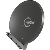 Kathrein CAS 90gr antena de satélite Grafito, Antena parabólica grafito, 10,70 - 12,75 GHz, 39,6 dBi, Grafito, Aluminio, 90 cm, 967 mm