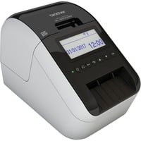 Brother QL-820NWBC impresora de etiquetas Térmica directa Color 300 x 600 DPI 176 mm/s Inalámbrico y alámbrico Ethernet DK Wifi Bluetooth negro/blanco, DK, Térmica directa, 300 x 600 DPI, 176 mm/s, Color, Inalámbrico y alámbrico