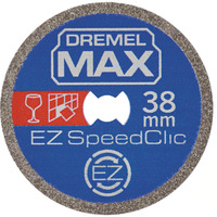 Dremel Disco de corte de diamante MAX EZ SpeedClic (SC545DM), Hoja 