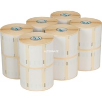 Dymo LW etiquetas de dirección multiusos auténticas | 32 mm × 57 mm | 12 rollos de 1000 etiquetas con reverso fácil de retirar (12 000 unidades) | autoadhesivas | para etiquetadoras LabelWriter Blanco, Etiqueta para impresora autoadhesiva, Papel, Permanente, LabelWriter, 3,2 cm