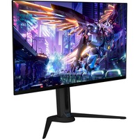 GIGABYTE AORUS Monitor de juegos OLED FO32U2P de 32” - 3840 x 2160 (UHD), 240Hz, 0.03ms, 250 cd/m², KVM, FreeSync Premium Pro, DisplayHDR True Black 400, DisplayPort 2.1, Monitor de gaming negro, 240Hz, 0.03ms, 250 cd/m², KVM, FreeSync Premium Pro, DisplayHDR True Black 400, DisplayPort 2.1, 80 cm (31.5"), 3840 x 2160 Pixeles, 4K Ultra HD, OLED, 0,03 ms, Negro