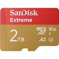 SanDisk Extreme 2 TB microSDXC, Tarjeta de memoria 