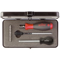 Wiha Juego de destornilladores de torque TorqueVario-S negro/Rojo