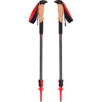 Black Diamond Bastones de trekking Pursuit Shock M/L, Aparato para fitness gris/Rojo