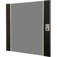 Digitus DN-19 DOOR-12-U-SW, Panel frontal negro