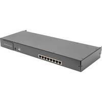 Digitus Switch KVM modular CAT 5 de 8 puertos negro