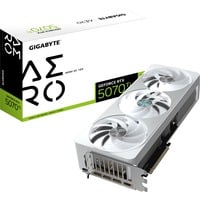 GIGABYTE GeForce RTX 5070 Ti AERO OC 16G Tarjeta Gráfica - 16GB GDDR7, 256 bits, PCI-E 5.0, 2588 MHz Core Clock, 3 x DP 2.1a, 1 x HDMI 2.1b, NVIDIA DLSS 4, GV-N507TAERO OC-16GD 256 bits, PCI-E 5.0, 2588 MHz Core Clock, 3 x DP 2.1a, 1 x HDMI 2.1b, NVIDIA DLSS 4, GV-N507TAERO OC-16GD, GeForce RTX 5070 Ti, 16 GB, GDDR7, 256 bit, 7680 x 4320 Pixeles, PCI Express x16 5.0