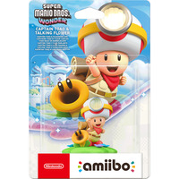 Nintendo amiibo Capitán Toad & Flor Parlanchina, Muñecos Figura de juego interactiva, Nintendo Switch 2, Amiibo, Multicolor, Nintendo, 200 mm