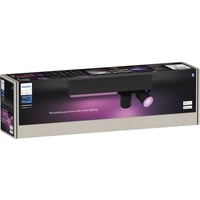 Philips Hue White & Color Ambiance Centris Foco de techo 2 unidades, Luz de LED negro