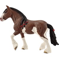 Schleich FARM WORLD Yegua Clydesdale, Muñecos 3 año(s), Multicolor, Plástico, 1 pieza(s)