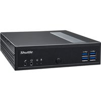 Shuttle XPC slim DL40N, Barebone negro