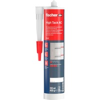 fischer Adhesivo de montaje High Tack AC 310ml crema blanca, Pegamento blanco