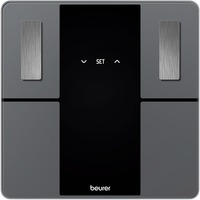 Beurer Báscula de diagnóstico BF 500 Super Black Edition, Balanza gris/Negro