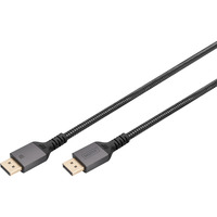 Digitus Cable de conexión DisplayPort 1.4 Premium, UHD 8K negro/Gris