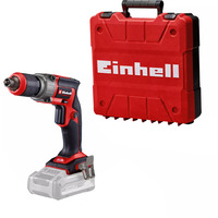 EINHELL Atornillador profesional para placas de yeso a batería TP-DY 18 Li BL - Solo, 18 Voltios, Destornillador rojo/Negro