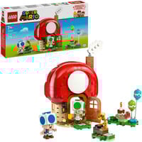 LEGO Super Mario Fiesta en la casa de Toad, Juegos de construcción Juego de construcción, 7 año(s), Plástico, 276 pieza(s), 498 g