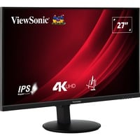 ViewSonic VG Series VG2708-4K pantalla para PC 68,6 cm (27") 3840 x 2160 Pixeles 4K Ultra HD LED Negro, Monitor LED negro (mate), 68,6 cm (27"), 3840 x 2160 Pixeles, 4K Ultra HD, LED, 4 ms, Negro