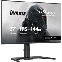 iiyama G-MASTER GB2741HSU-B1 pantalla para PC 68,6 cm (27") 1920 x 1080 Pixeles Full HD LED Negro, Monitor de gaming negro (mate), 68,6 cm (27"), 1920 x 1080 Pixeles, Full HD, LED, Negro