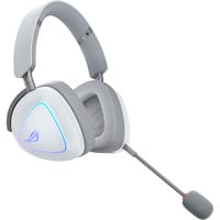 ASUS ROG Delta II Auriculares Inalámbrico y alámbrico Diadema Juego USB Tipo C Bluetooth Blanco, Auriculares para gaming blanco, Inalámbrico y alámbrico, 20 - 20000 Hz, Juego, 318 g, Auriculares, Blanco