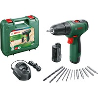 Bosch EasyDrill 1200 1500 RPM Sin llave 940 g Negro, Verde, Taladro/destornillador verde/Negro, Taladro de pistola, Sin llave, Negro, Verde, 1 cm, 1500 RPM, 2 cm
