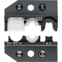 KNIPEX Inserto de engaste para conectores solares MC4 (6 mm²), Crimpadora 