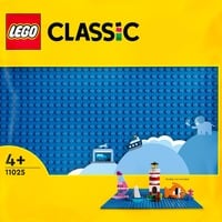 LEGO Classic Base Azul, Juegos de construcción azul, Juego de construcción, 4 año(s), Plástico, 1 pieza(s), 111 g