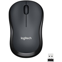 Logitech M220 Silent ratón Oficina Ambidextro RF inalámbrico Óptico 1000 DPI gris, Ambidextro, Óptico, RF inalámbrico, 1000 DPI, Carbón vegetal