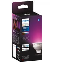 Philips Hue MR16 - Focos inteligentes, Lámpara LED Philips Hue White and Color ambiance MR16 - Focos inteligentes, Bombilla inteligente, Bluetooth/Zigbee, Blanco, LED, GU5.3, MR16