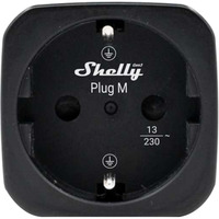 Shelly Plug M Gen3, Portátil negro