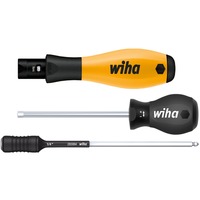 Wiha Juego de destornilladores de torque TorqueVario-S Micro ESD negro/Amarillo