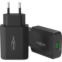 Ansmann Home Charger 130Q Negro Interior, Cargador blanco, Interior, Corriente alterna, 12 V, Negro