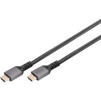 Digitus Cable de conexión HDMI Ultra High Speed, con Ethernet, UHD 8K negro/Gris