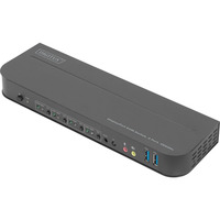 Digitus KVM Switch DisplayPort 4 Puertos, Switch KVM 