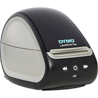 Dymo LabelWriter 550 Impresora de etiquetas | Rotuladora con impresión térmica directa | Reconocimiento automático de etiquetas | Imprime etiquetas de direccionesenvíoscódigos de barras y más negro/Gris, Térmica directa, 300 x 300 DPI, Alámbrico, Negro, Gris