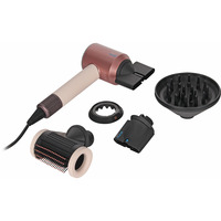 Dyson Supersonic Nural Straight + Wavy Ceramic Pink/Roségold, Secador de pelo crema/Oro rojo