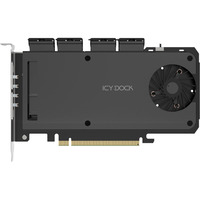 Icy Dock MB204MP-1B, Tarjeta de interfaz negro