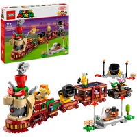 LEGO El tren expreso Bowser, Juegos de construcción Juego de construcción, 9 año(s), Plástico, 1392 pieza(s), 2,16 kg