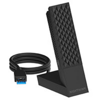 Netgear A8500 Nighthawk WiFi 7 Adaptador Tri-Banda USB 3.0, Adaptador Wi-Fi negro