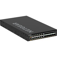 Netgear XSM4324 Gestionado L3 10G Ethernet (100/1000/10000) 1U Negro, Interruptor/Conmutador Gestionado, L3, 10G Ethernet (100/1000/10000), Bidireccional completo (Full duplex), Montaje en rack, 1U