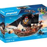 PLAYMOBIL Pirates Gran barco pirata, Juegos de construcción 